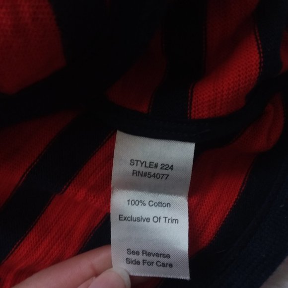 CAbi Nautical Navy & Red Striped Blazer - Picture 4 of 8